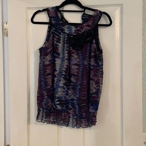 Dress Tank Top with ruched bottom